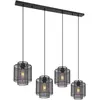 Globo Suspension Augustin, à 4 lampes