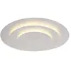GLOBO Plafonnier plafonnier lampe de salon argent led lampe de chambre...