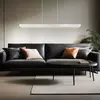 Globo Suspension LED Ethan, couleur aluminium, longueur 150 cm, métal