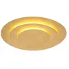 Globo Plafonnier LED Heda, Ø 49 cm, doré, métal
