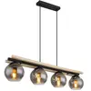 Globo hanglamp Conni - zwart - metaal - 15569-4H