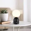 Globo Lampe de table LED, métal, Touchdimmer, Memory, H 20 c, noir