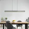 Globo Suspension LED Ethan, gris foncé, longueur 150 cm, métal