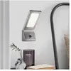 Globo Applique murale led, variateur tactile, verre, nickel mat, tanja i