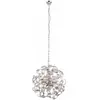 Globo Suspension métal. 8x E14 40W