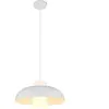 Globo Suspension lampe de salle à manger suspension verre opale blanc mat lampe de cuisine E27