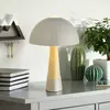 Globo Nowa - Lampe de table champignon aspect bois Lampe de salon Lamp...