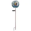 Décoration de jardin lampe extérieure LED lampe solaire éolienne coule...