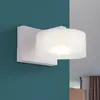 Globo Applique murale lampe de salon lumière 1 lumière verre blanc led l 15 cm