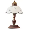 austrolux Lampe à poser décorative Nonna blanc bleu