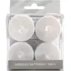 Graine Creative Bougies LED - Haute Qualité - 4 pièces - 100h Autonomie - Décoration Intérieure - Sécurisées