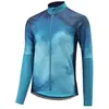 Chemise cycliste a manches longues loeffler w bike l   s jersey vapor femmes bleu