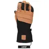 Lenz Think About Ski Glove - Gants ski homme Brown / Black M