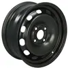 Alcar - Jante tôle 15 pouces - 4 Trous - 6x15 4x107,95 ET37,5 AL63,35 noir