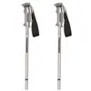 Bâtons Komperdell Rental Soft Clear thermo gris (paire) - 135
