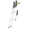 Bâtons Komperdell Explorer Compact Powerlock gris clair rouge (paire)