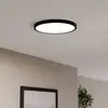 EGLO connect Luminaire en saillie LED intelligent Fueva 6-Z, noir, Ø 3...