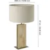 Eglo BELESAR Lampe de table, E27, 390408,