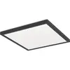 EGLO connect Plafonnier LED Rovito-Z, noir, 29 x 29 cm