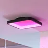EGLO connect plafonnier LED intelligent Loretello-Z, angulaire, noir
