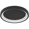 EGLO connect plafonnier LED intelligent Loretello-Z, rond, noir