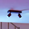 EGLO connect Spot LED intelligent Melitello-Z, à 2 lampes, noir