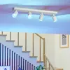 Spot LED intelligent EGLO connect Melitello-Z, à 4 lampes, blanc