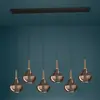 Eglo ALMOSTER Suspension E27 à 6 sources lumineuses, 390441,