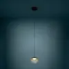 Suspension LED Stars of Light Pantoja noir/ambre 24 cm CCT