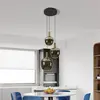 Suspension LED Stars of Light Fruitera dorée, Ø 45 cm, à 3 lampes, CCT