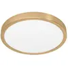 EGLO Panneau LED apparent Fueva 5 IP20 830 laiton Ø28,5cm