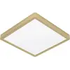 EGLO Panneau LED apparent Fueva 5 IP20 830 laiton 28,5x28,5