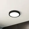 Eglo FUEVA 5 Aufbauleuchte, rund, Durchmesser 210mm, 3000K, 17W, schwarz/weiß (900653)