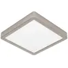 EGLO Panneau d'extension LED Fueva 5 IP20 830 nickel 21x21cm