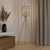 Eglo Lampadaire  métal et sable