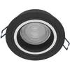 Eglo connect.z Spot LED encastrable Carosso-Z, lampe encastrée ZigBee, contrôlable par appli et commande vocale Alexa, blanc chaud   froid, RVB, dimmable, aluminium noir mat, Ø 9,3 cm