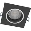 Eglo connect.z Spot LED encastrable Carosso-Z, lampe encastrée ZigBee, contrôlable par appli et commande vocale Alexa, blanc chaud   froid, RVB, dimmable, aluminium noir mat, 9,3 cm