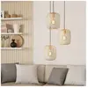 EGLO Suspension Romazzina, Ø 46 cm, couleur sable, 3 lampes, acier