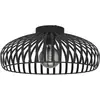 EGLO Mogano 3 plafonnier, abat-jour cage, Ø43 cm