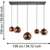 Eglo CORDOBA Suspension, E27, 390388,