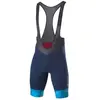 Cuissard cycliste loeffler m cuissard a bretelles volta pour homme bleu
