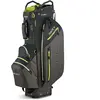 Big Max Aqua Tour 4 Black/Storm Charcoal/Lime Sac de chariot de golf