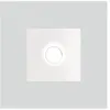 austrolux KOLARZ Plafonnier Square, blanc, longueur 25 cm, métal