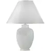 austrolux Kolarz - chiara - Lampe de table Lifestyle Fabric Tapered Shade Blanc, 1x E27