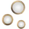 austrolux KOLARZ Applique murale Moon Sun, doré, Ø 50 cm