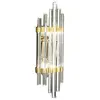 austrolux Applique murale en cristal ontario or 24 carats 2 ampoules largeur 10 cm