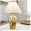 Lampe de table DAMASCO Or 24 Carats 1 ampoule Diamètre 30 Cm
