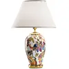austrolux Lampe à poser Damasco avec or 24 carats, Ø 40 cm