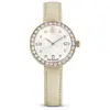 Montre Femme Swarovski Certa 5672968 - Bracelet en cuir Beige