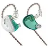 KZ Ecouteurs intra-auriculaires filaires AS12 Cyan